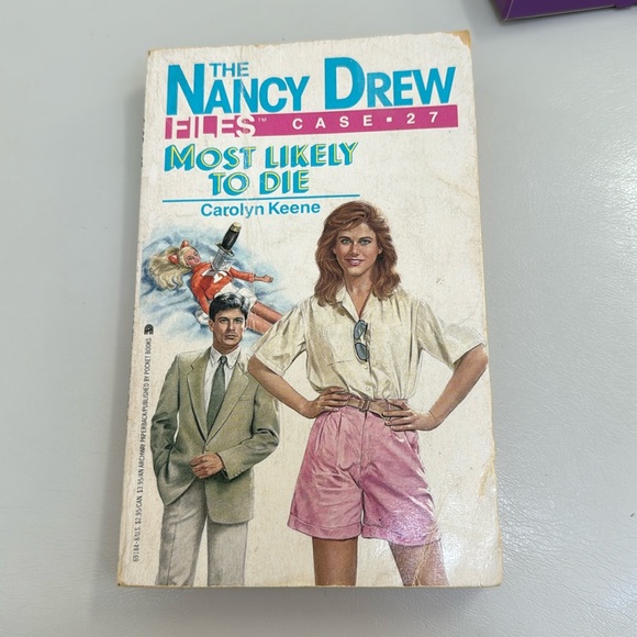 📚5/10.00, Nancy Drew Files, Case 27, Most Likely to Die, paperback book - Picture 1 of 7